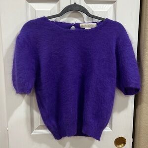 Valerie Stevens, angora sweater size medium